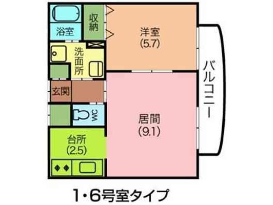 ペラッツィ本町の物件間取画像