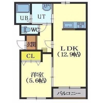 ルミウスの物件間取画像