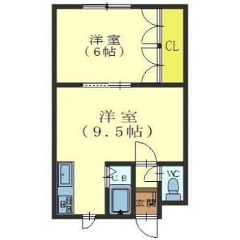 ガーデンヒルズ富岡の物件間取画像