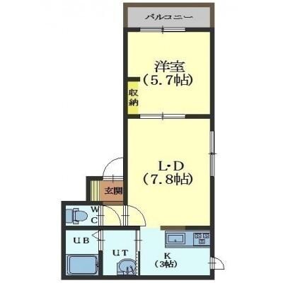 ANNE JUDEの物件間取画像