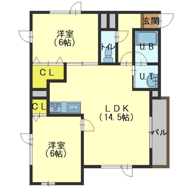 めぞん七番館の物件間取画像