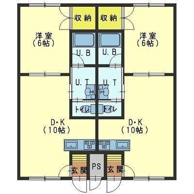 ジョイパレスさくらの物件間取画像