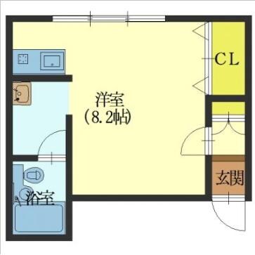 メゾンドAの物件間取画像