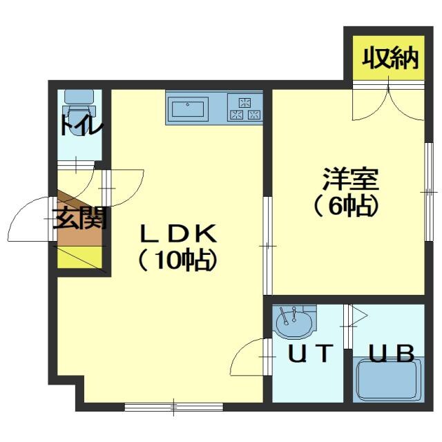 アーニスト館の物件間取画像