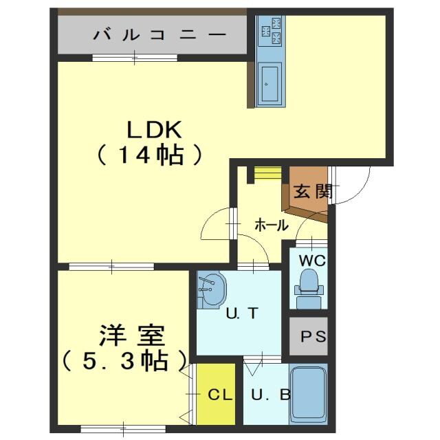 ステラ桔梗の物件間取画像