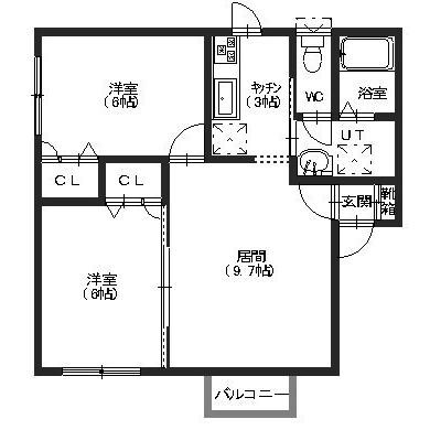 タイム日吉の物件間取画像