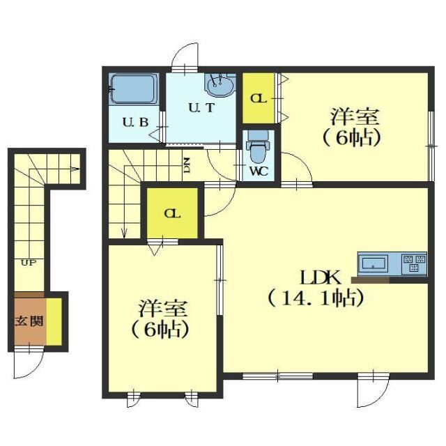 Maison　de　Mの物件間取画像