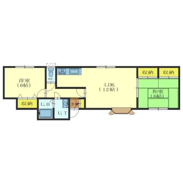 グランディールm&mの物件間取画像