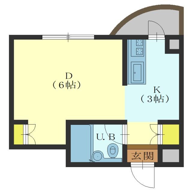 マンションPASSOの物件間取画像