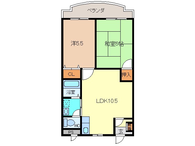 プレシャスの物件間取画像