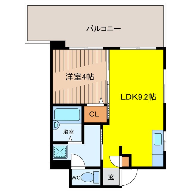 おもろまち駅 徒歩9分 1階の物件間取画像