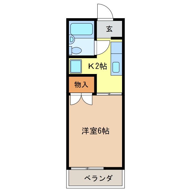 スカイ江戸橋の物件間取画像