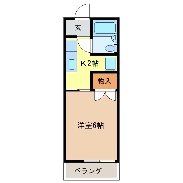 スカイ江戸橋の物件間取画像