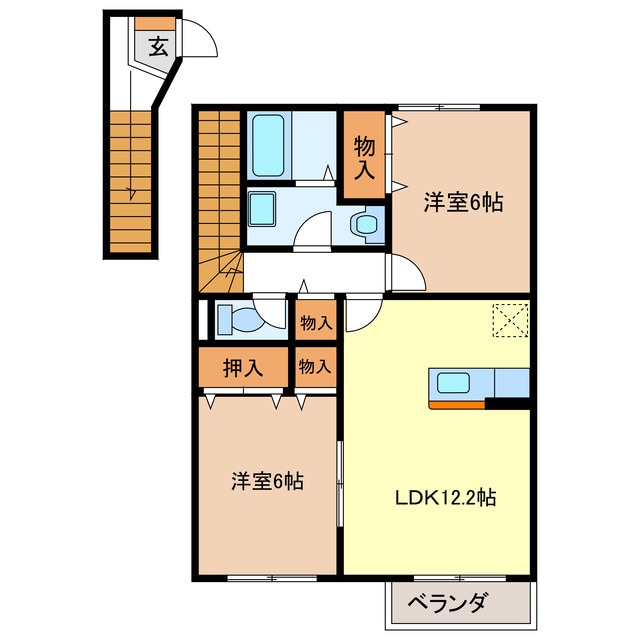 ダンブランセの物件間取画像