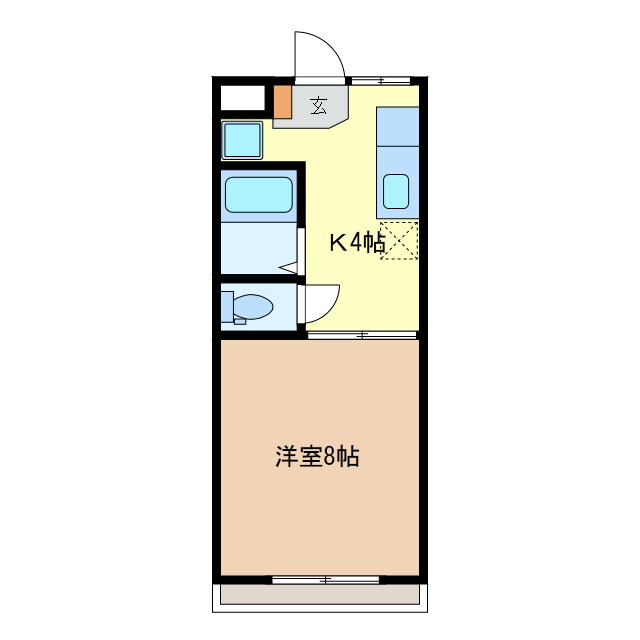 シティハイツ山本の物件間取画像