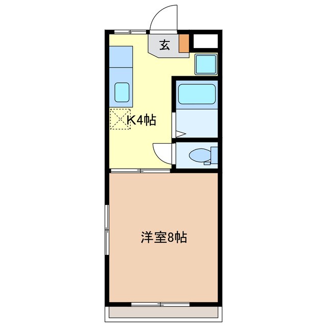 シティハイツ山本の物件間取画像