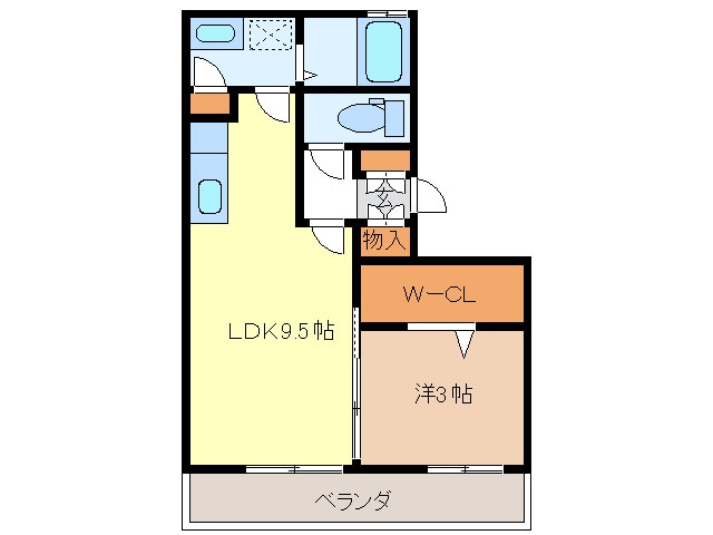 リビングタウンさくらだの物件間取画像