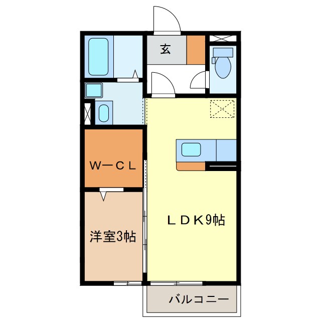 楽園の物件間取画像