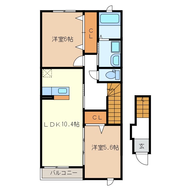 パインテール　ヴィレッジの物件間取画像