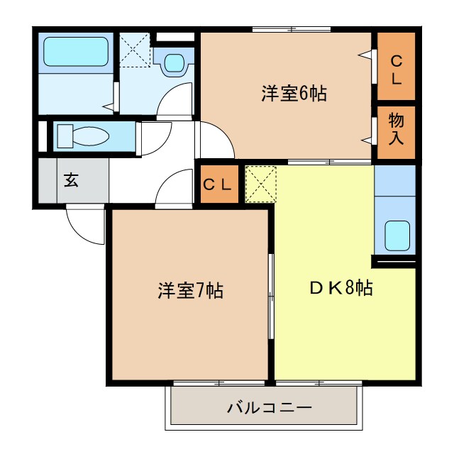 プレミールボヌールの物件間取画像