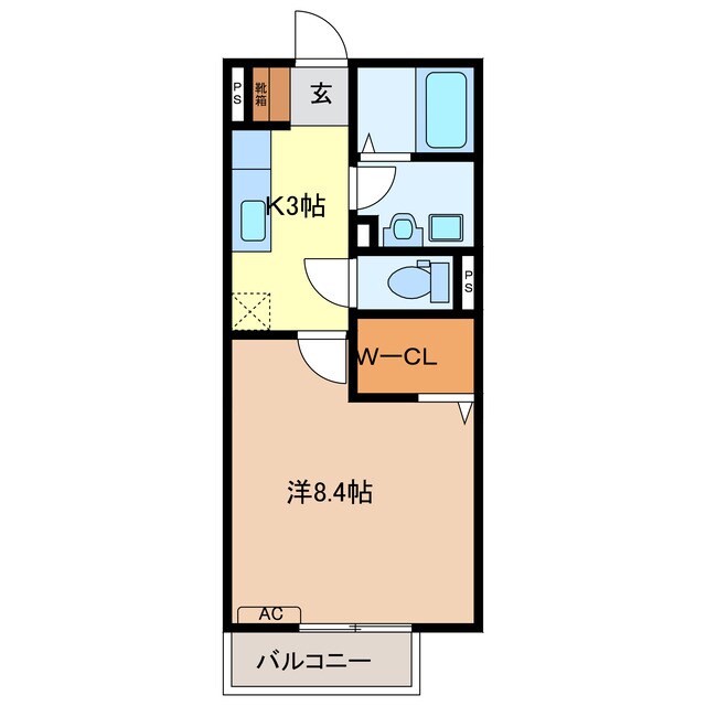 ブランドールの物件間取画像