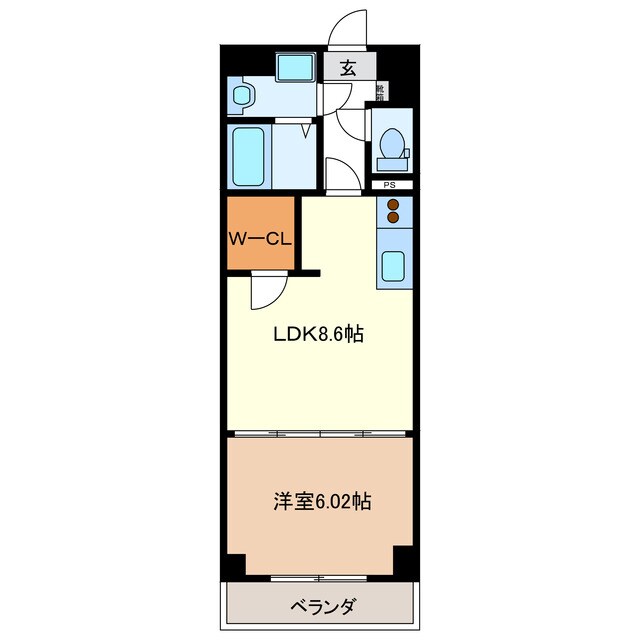 S-FORT 津新町の物件間取画像