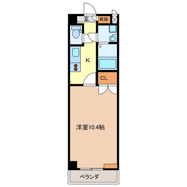 グローリア広明の物件間取画像