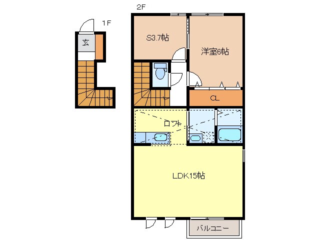 ライフプラン長岡の物件間取画像