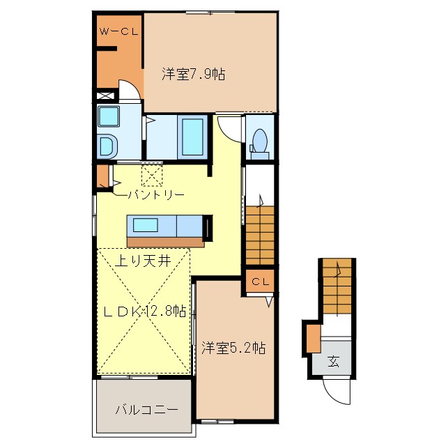 メゾンブライトの物件間取画像