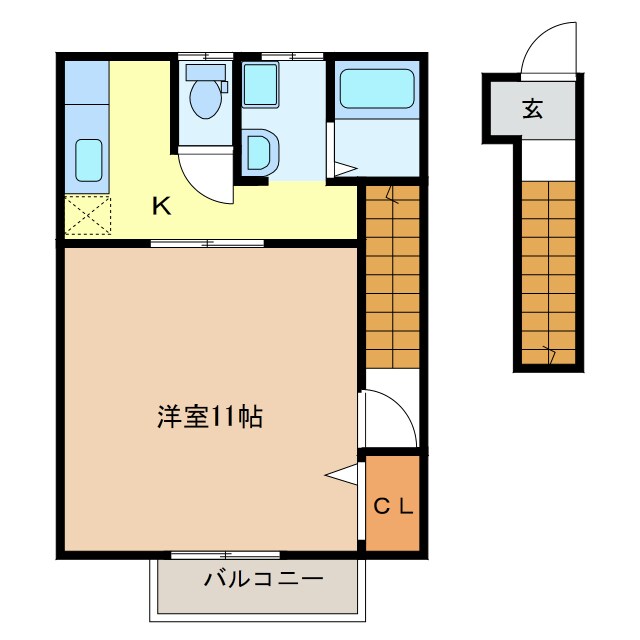 メルシーの物件間取画像