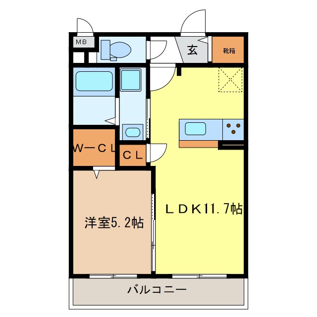 ネオステージＵの物件間取画像