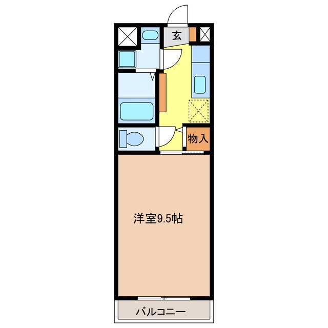 幸マンションの物件間取画像