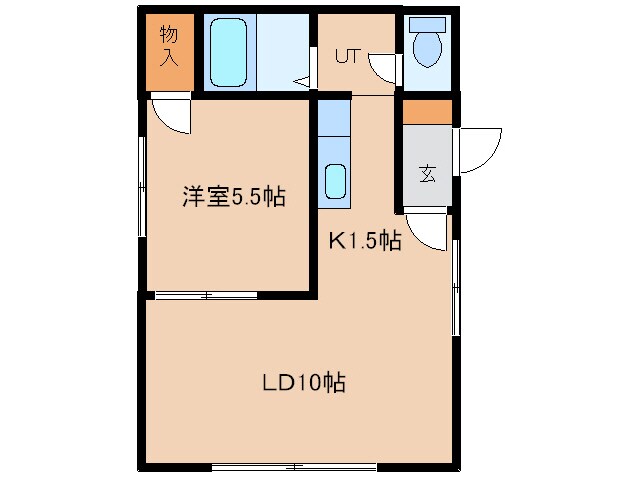 セラーノⅤの物件間取画像