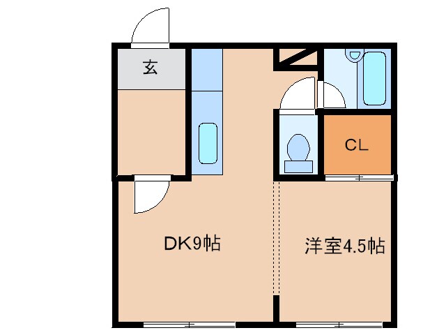 物件間取画像