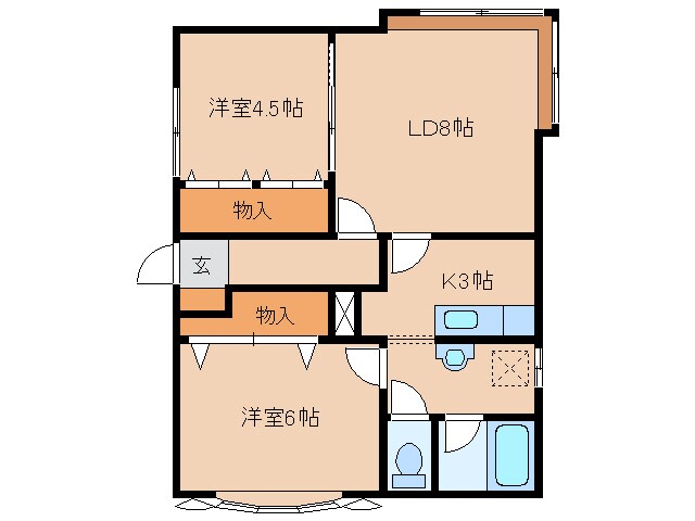 パークシティの物件間取画像