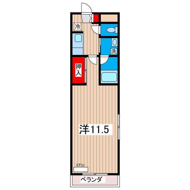 クリーンピア川尻の物件間取画像