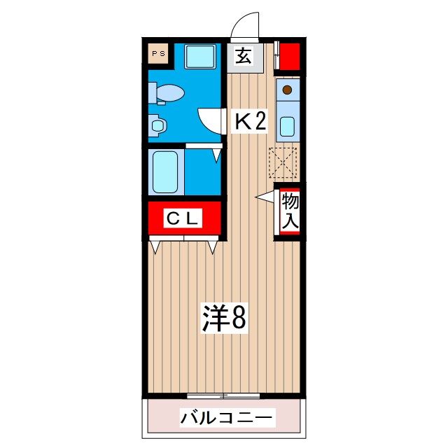 滑川ビルの物件間取画像