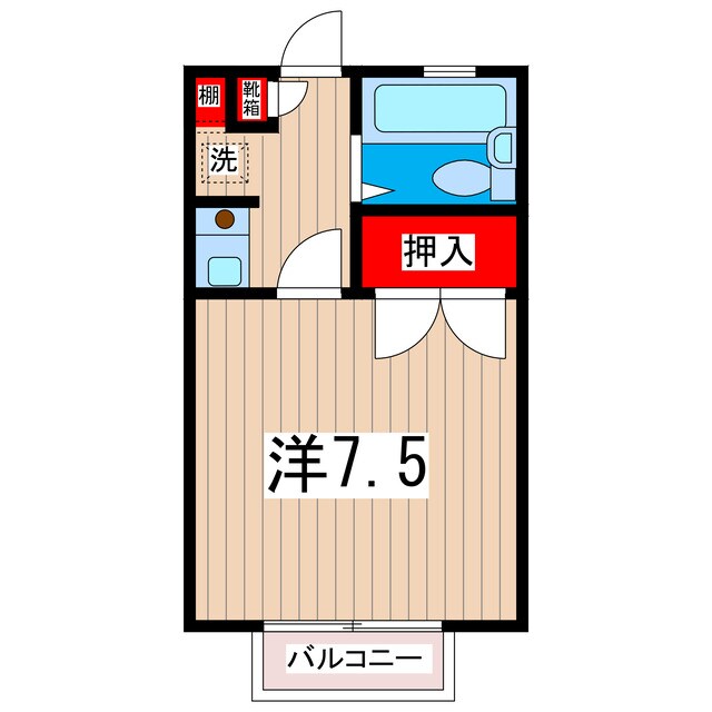 コンフォリア日立の物件間取画像