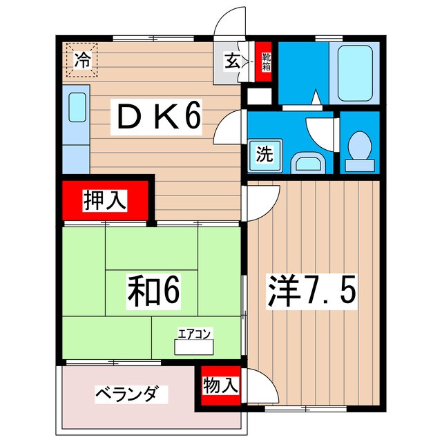 プリエールの物件間取画像