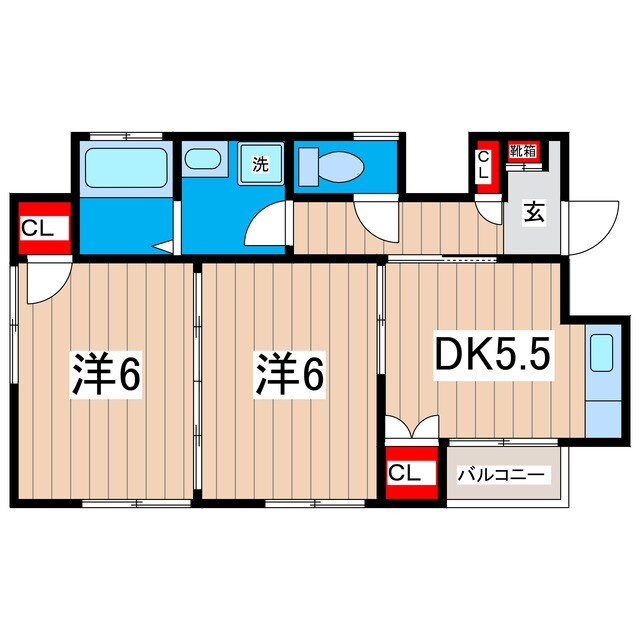 小川ビルの物件間取画像