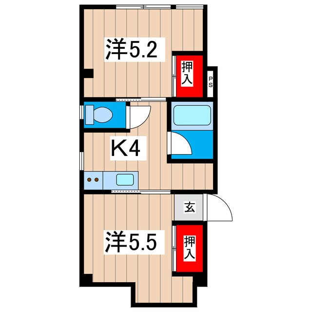 網元マンションの物件間取画像