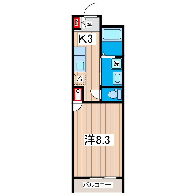 Ejiri RANの物件間取画像