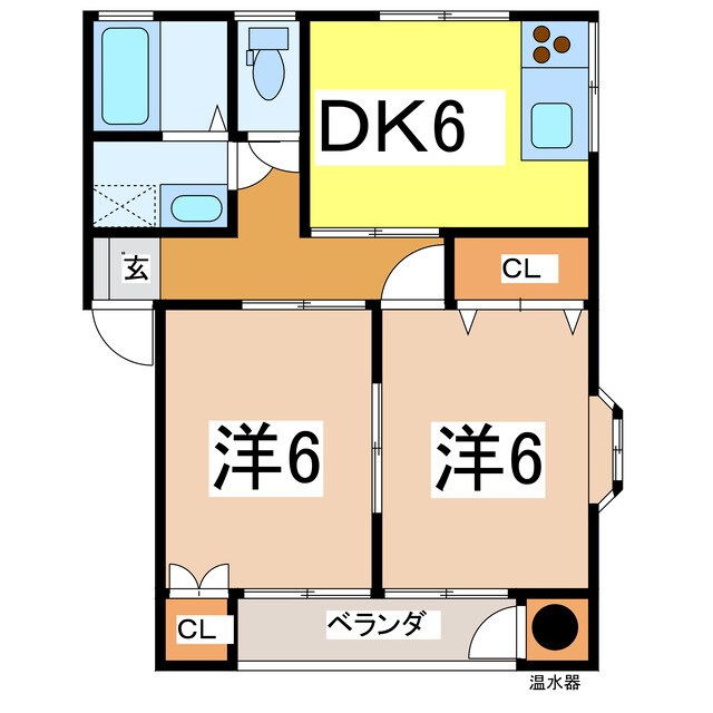 スプリングハウスの物件間取画像