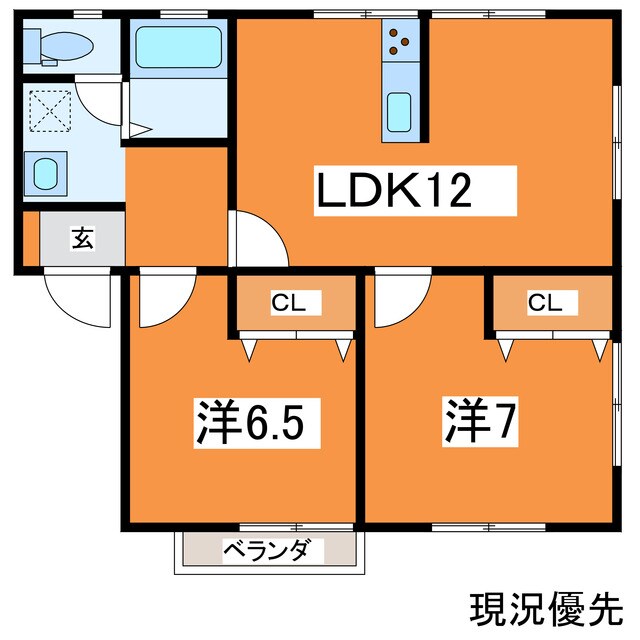 天童駅 車移動6分  5km 1階の物件間取画像