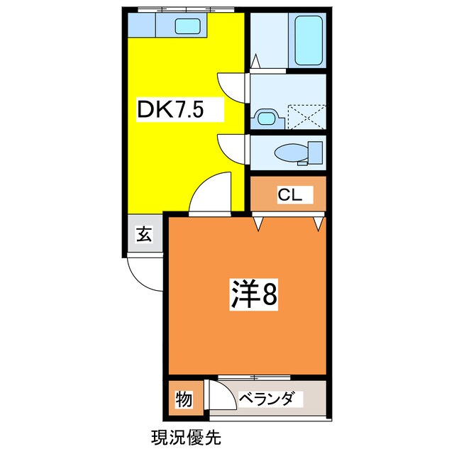 物件間取画像