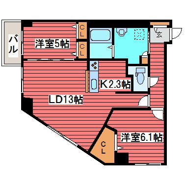F114の物件間取画像
