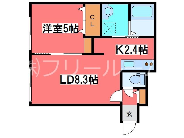 グランメール月寒EASTの物件間取画像