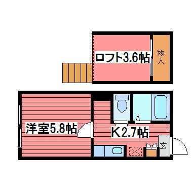 物件間取画像