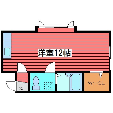 プラザ福住の物件間取画像