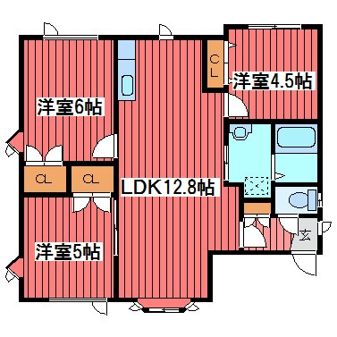 プラリネの物件間取画像